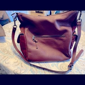 COPY - Coach purse deep bugandy color